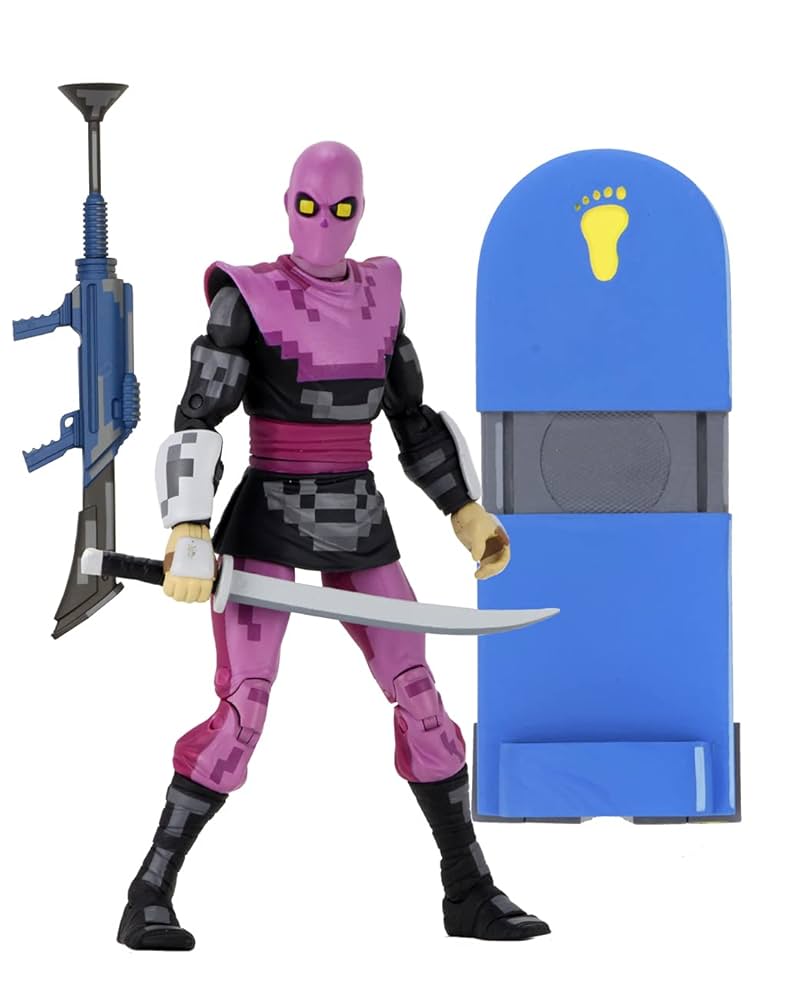 新品NECA/ネカ　タートルズ　TMNT　Ultimate Foot Ninja Amazon.com: NECA - TMNT The Last Ronin Ultimate Foot Bot 7In